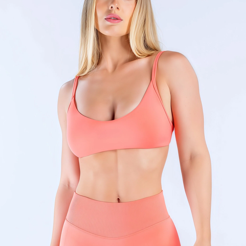 Minimizer Bra Women - HISTELLO Impact Scoop Neck Bra para