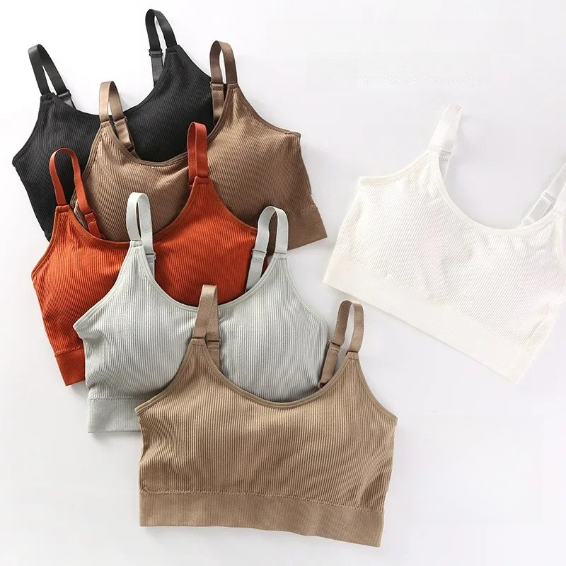 Sleep Bra Bralette - Sujetador Sexy Sin Costuras para Mujer,