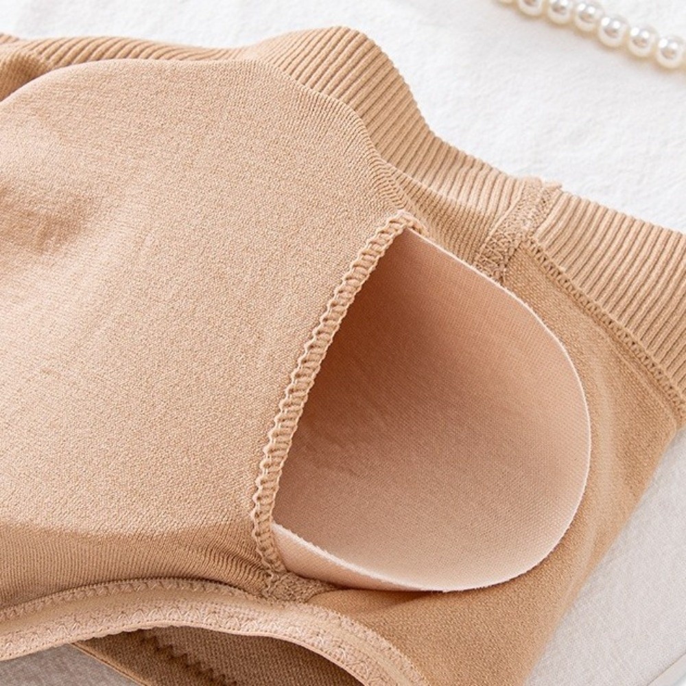 Push Up Bra Silicone - Sujetador Bandeau Sin Tirantes con Relleno