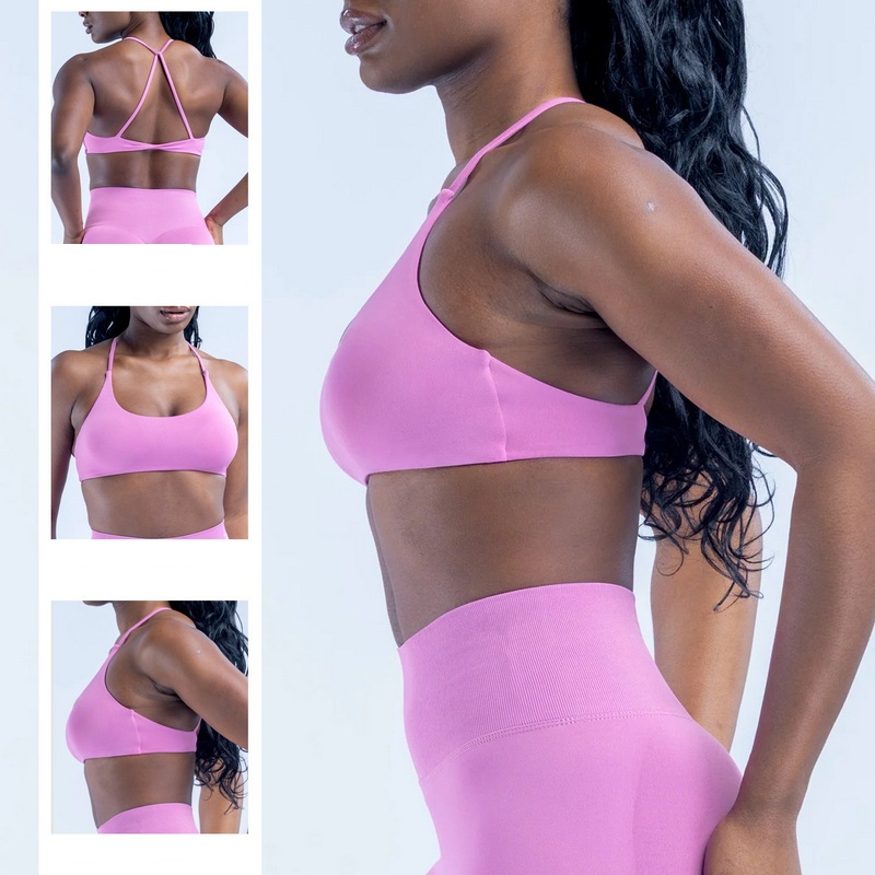 Nuevo conjunto de yoga SEEKSUC - T Shirt Bra Seamless reseña y precio